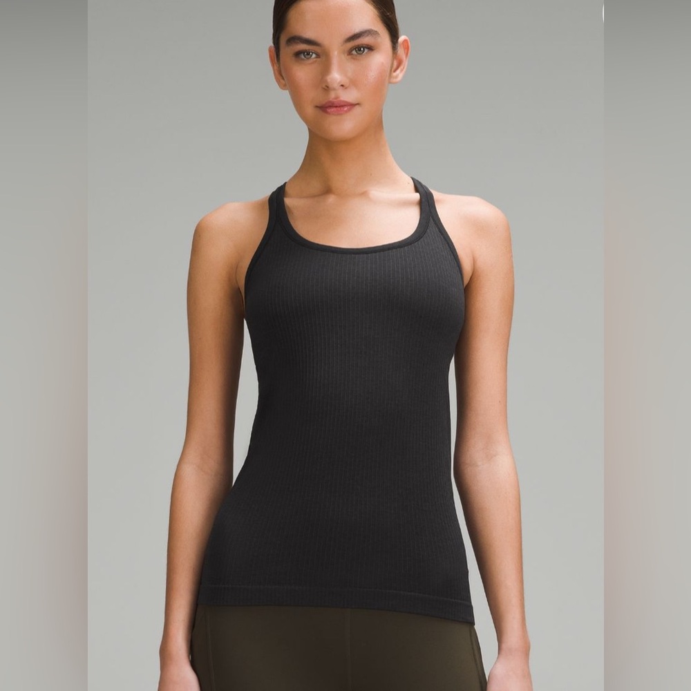 Lululemon Ebb to Street Tank Top in Black Size 4